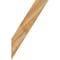 Ekena Millwork 6"W x 20"D x 32"H Traditional Rough Sawn Knee Brace, Western Red Cedar BRC06X20X32TRA00RWR - alternate 3